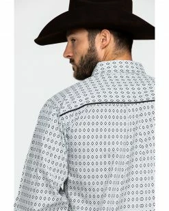 Cowboy Hardware Men's Diamond Love Print Long Sleeve Western Shirt Black 13 Cowboy Hardware Men's Diamond Love Print Long Sleeve Western Shirt Black -Cowboy Hardware Shop 2000285494 001 P5