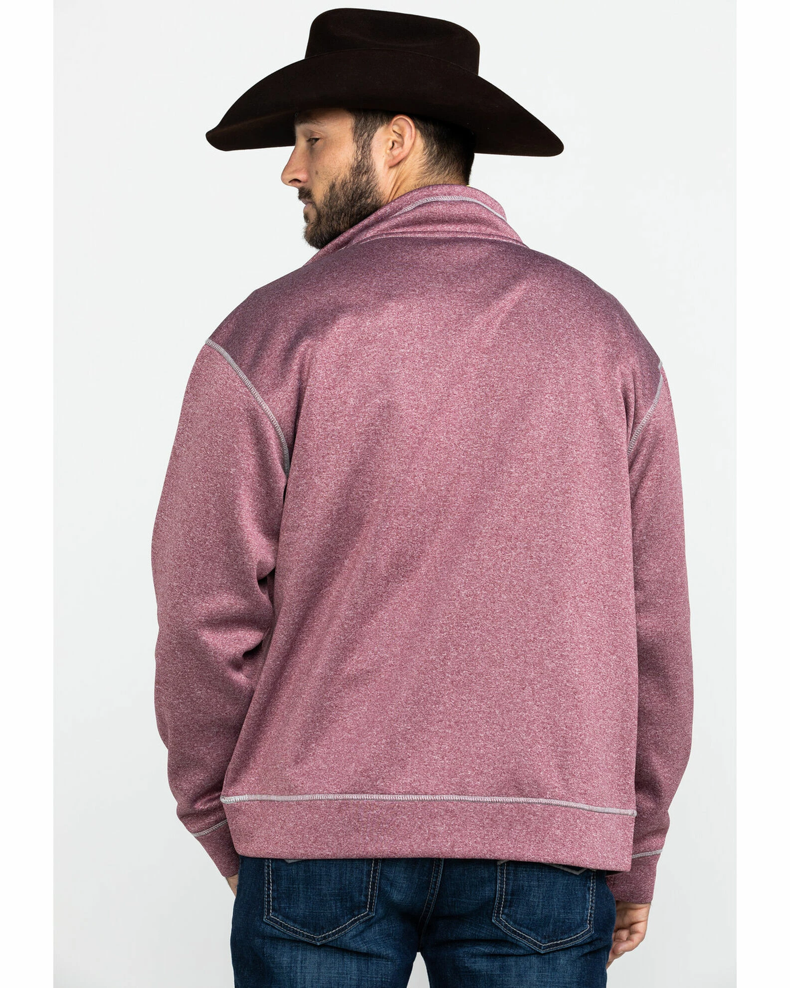 Cowboy Hardware Men's Diamond Barbwire Full Cadet Zip-Up Jacket 4 Cowboy Hardware Men's Diamond Barbwire Full Cadet Zip-Up Jacket - Image 2