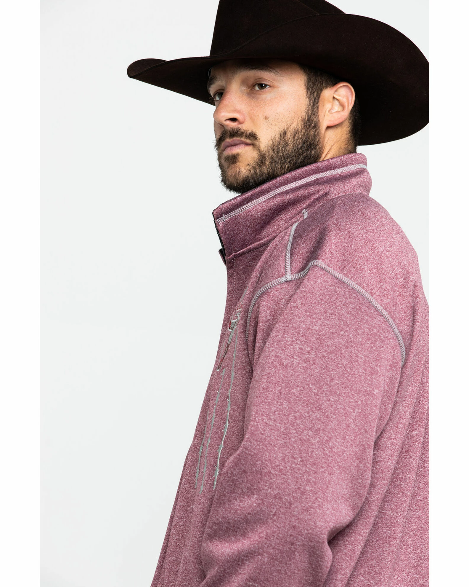 Cowboy Hardware Men's Diamond Barbwire Full Cadet Zip-Up Jacket 7 Cowboy Hardware Men's Diamond Barbwire Full Cadet Zip-Up Jacket - Image 5