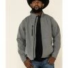 Cowboy Hardware Men's Grey Logo Poly Shell Jacket  -Cowboy Hardware Shop 2000326278 020 P1