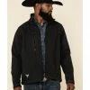 Cowboy Hardware Black Men's Logo Poly Shell Jacket 2 Cowboy Hardware Black Men's Logo Poly Shell Jacket -Cowboy Hardware Shop 2000326280 001 P1