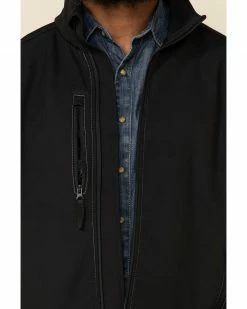 Cowboy Hardware Black Men's Logo Poly Shell Jacket  -Cowboy Hardware Shop 2000326280 001 P4