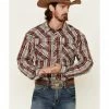 Cowboy Hardware Men's Red Rancher Plaid Long Sleeve Snap Western Shirt 1 Cowboy Hardware Men's Red Rancher Plaid Long Sleeve Snap Western Shirt -Cowboy Hardware Shop 2000334183 600 P1