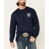 Cowboy Hardware Men's Navy Tough As Nails Graphic Long Sleeve T-Shirt  -Cowboy Hardware Shop 2000336288 410 P1