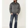 Cowboy Hardware Men's Grey Microfleece Zip-Up Jacket 1 Cowboy Hardware Men's Grey Microfleece Zip-Up Jacket -Cowboy Hardware Shop 2000339114 020 P1