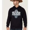Cowboy Hardware Men's Navy Breed Graphic Hooded Sweatshirt 2 Cowboy Hardware Men's Navy Breed Graphic Hooded Sweatshirt -Cowboy Hardware Shop 2000346629 410 P1
