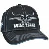 Cowboy Hardware Men's Black Built Tough Embroidered Ball Cap 1 Cowboy Hardware Men's Black Built Tough Embroidered Ball Cap -Cowboy Hardware Shop 2000347545 001 P1