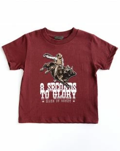 Cowboy Hardware Boys' 8 Seconds To Glory Cowboy T-Shirt