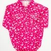 Cowboy Hardware Cowgirl Hardware Infant-Girls' Daisy Rider Fuchsia Long Sleeve Romper -Cowboy Hardware Shop 2000358245 550 P1
