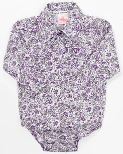 Cowboy Hardware Infant-Girls' Floral Print Long Sleeve Onesie Purple 9 Cowboy Hardware Infant-Girls' Floral Print Long Sleeve Onesie Purple -Cowboy Hardware Shop 2000358261 500 P1 1