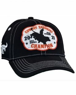 Cowboy Hardware Boys' Champion Buckle Patch Solid-Back Ball Cap 