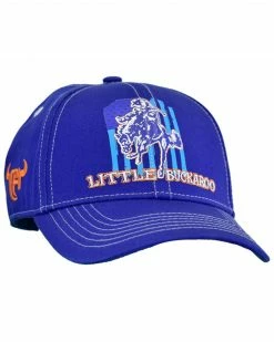 Cowboy Hardware Boys' Little Buckaroo Embroidered Solid-Back Ball Cap 