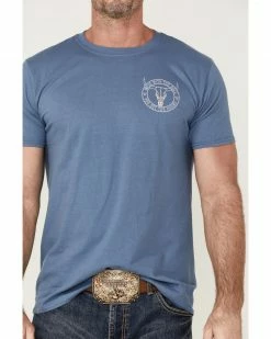Cowboy Hardware Men's Mess With The Bull Graphic Short Sleeve T-Shirt  -Cowboy Hardware Shop 2000360845 400 P3