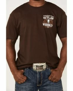 Cowboy Hardware Men's Outlaw Whiskey Graphic T-Shirt 8 Cowboy Hardware Men's Outlaw Whiskey Graphic T-Shirt -Cowboy Hardware Shop 2000360850 200 P3
