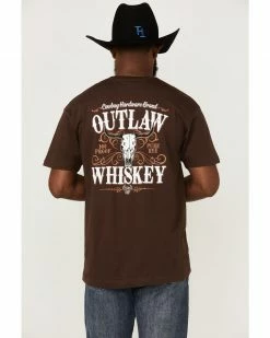 Cowboy Hardware Men's Outlaw Whiskey Graphic T-Shirt 9 Cowboy Hardware Men's Outlaw Whiskey Graphic T-Shirt -Cowboy Hardware Shop 2000360850 200 P4