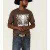 Cowboy Hardware Men's Barbed Skull Graphic T-Shirt  -Cowboy Hardware Shop 2000360852 200 P1