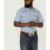 Cowboy Hardware Men's Bramble Floral Print Embroidered Short Sleeve Snap Western Shirt  Blue -Cowboy Hardware Shop 2000360870 400 P1