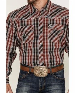 Cowboy Hardware Men's Arroyo Large Plaid Snap Western Shirt 8 Cowboy Hardware Men's Arroyo Large Plaid Snap Western Shirt -Cowboy Hardware Shop 2000360874 600 P3