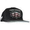 Cowboy Hardware Men's Black Triple Flag Skull Baseball Cap -Cowboy Hardware Shop 2000375730 001 P1