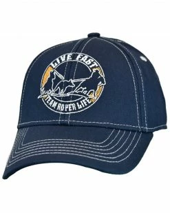 Cowboy Hardware Boys' Team Roper BallĀ Cap Navy