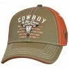Cowboy Hardware Boys' Two-Tone Brown & Orange Cowboy To The Core Baseball Cap -Cowboy Hardware Shop 2000375735 001 P1