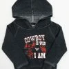 Cowboy Hardware Toddler-Boys' Cowboy Is Who I Am Hooded Sweatshirt -Cowboy Hardware Shop 2000376429 001 P1