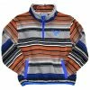 Cowboy Hardware Boys' Serape Stripe Polar Fleece Cadet Quarter Zip Sweatshirt Blue 1 Cowboy Hardware Boys' Serape Stripe Polar Fleece Cadet Quarter Zip Sweatshirt Blue -Cowboy Hardware Shop 2000376430 800 P1