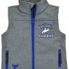 Cowboy Hardware Toddler-Boys' Dark Grey Born To Be A Cowboy Vest -Cowboy Hardware Shop 2000376437 021 P1
