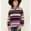 Cowboy Hardware Girls' Purple Serape Polar Fleece Pullover -Cowboy Hardware Shop 2000376489 500 P1