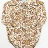 Cowboy Hardware Boys' Paisley Print Long Sleeve Snap Western Shirt Onsie - Infant For Infant-Boys' Cream -Cowboy Hardware Shop 2000376543 110 P1