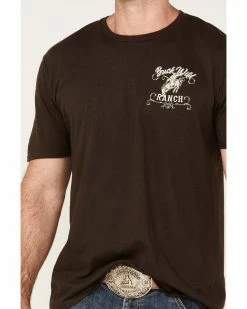 Cowboy Hardware Men's Buck Wild Ranch Graphic T-Shirt  -Cowboy Hardware Shop 2000378802 240 P3