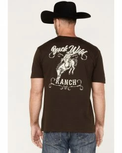 Cowboy Hardware Men's Buck Wild Ranch Graphic T-Shirt  -Cowboy Hardware Shop 2000378802 240 P4