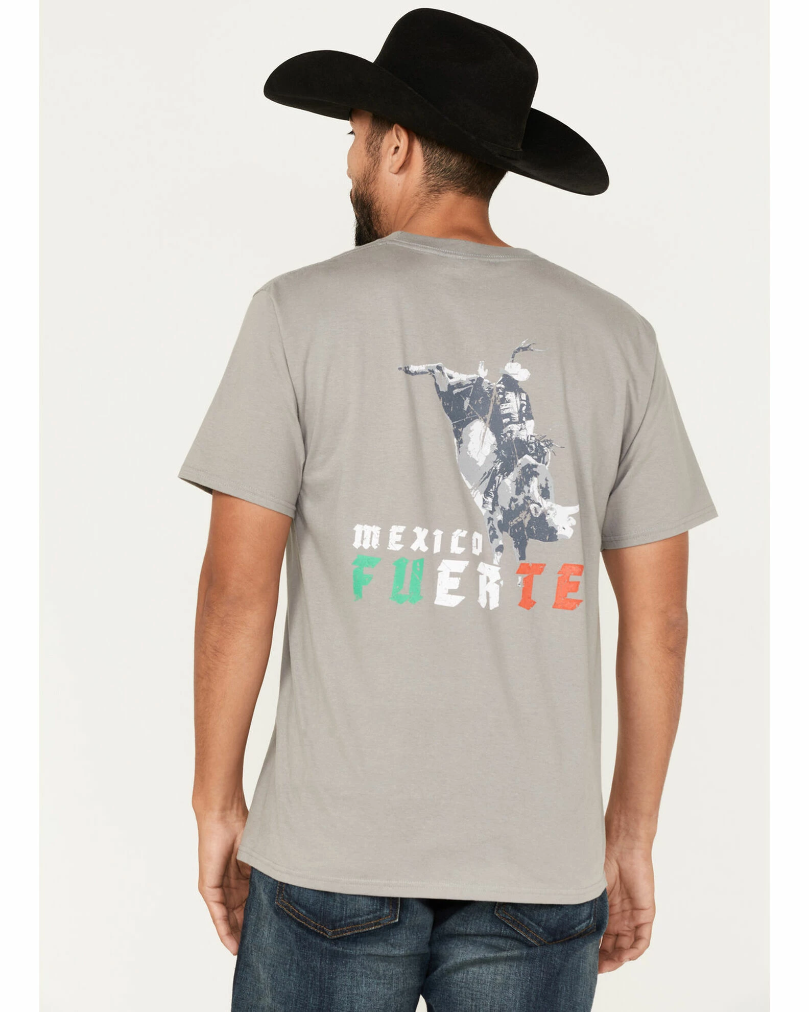 Cowboy Hardware Men's Mexico Fuerte Graphic T-Shirt 4 Cowboy Hardware Men's Mexico Fuerte Graphic T-Shirt - Image 2