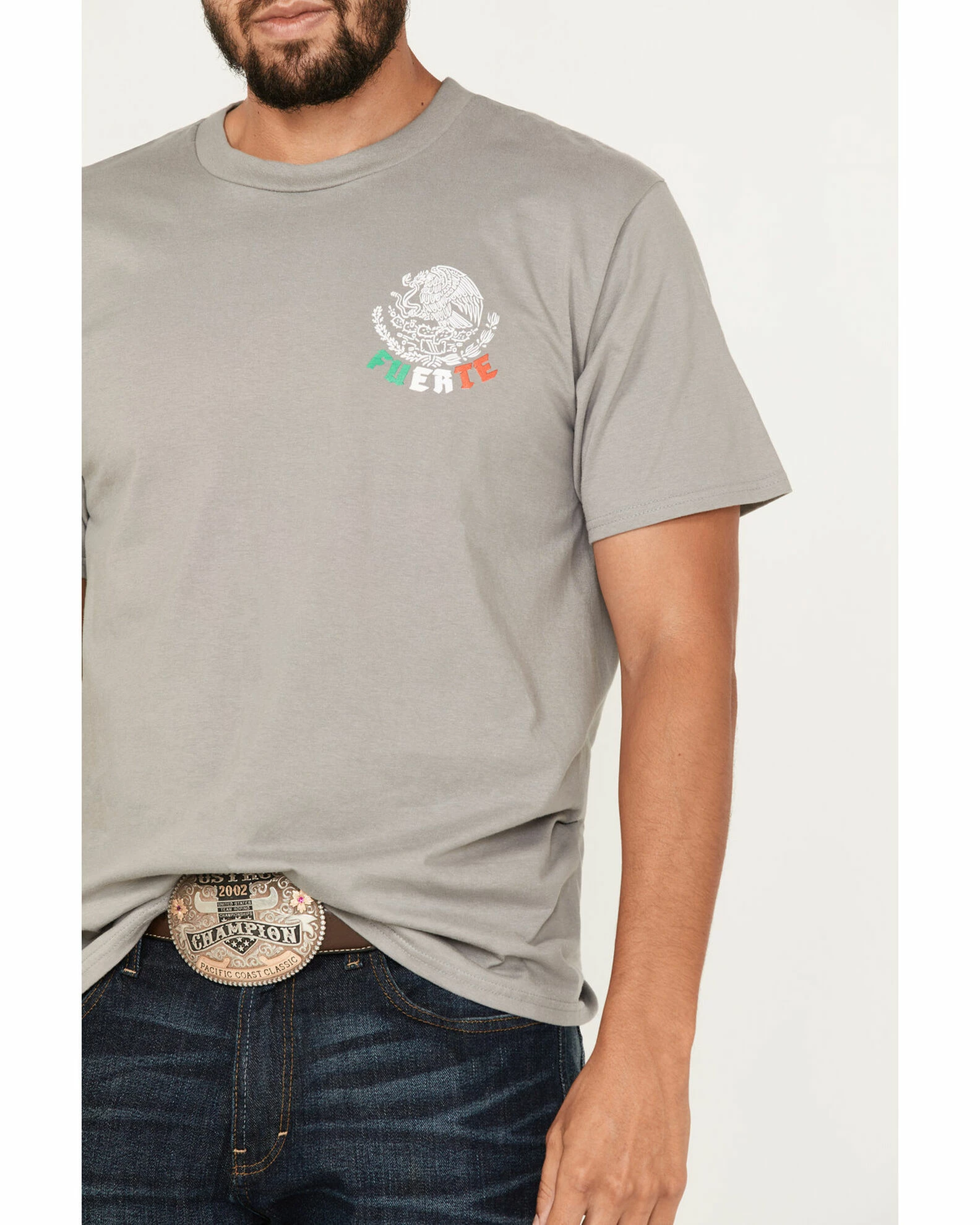Cowboy Hardware Men's Mexico Fuerte Graphic T-Shirt 5 Cowboy Hardware Men's Mexico Fuerte Graphic T-Shirt - Image 3