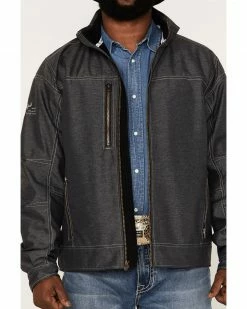 Cowboy Hardware Men's Tech Woodsman Jacket Black -Cowboy Hardware Shop 2000378812 001 P3