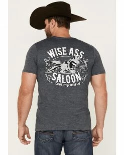 Cowboy Hardware Men's Wise Ass Saloon Western T-Shirt -Cowboy Hardware Shop 2000378829 021 P4