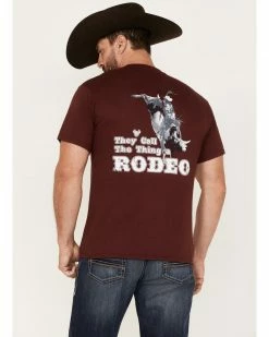 Cowboy Hardware Men's Call The Thing A Rodeo Western T-Shirt -Cowboy Hardware Shop 2000378830 642 P4