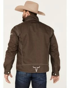 Cowboy Hardware Men's Tech Woodsman Jacket Chocolate 9 Cowboy Hardware Men's Tech Woodsman Jacket Chocolate -Cowboy Hardware Shop 2000378843 240 P4