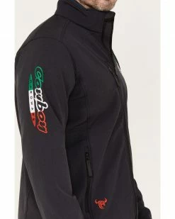 Cowboy Hardware Men's Nacido En Mexico Logo Softshell Jacket Grey 9 Cowboy Hardware Men's Nacido En Mexico Logo Softshell Jacket Grey -Cowboy Hardware Shop 2000378844 020 P3