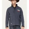 Cowboy Hardware Men's Viva Mexico Softshell Jacket Blue -Cowboy Hardware Shop 2000378845 400 P1