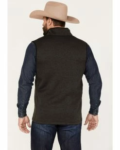 Cowboy Hardware Men's Shield Speckle Fleece Vest  Charcoal -Cowboy Hardware Shop 2000378849 022 P4